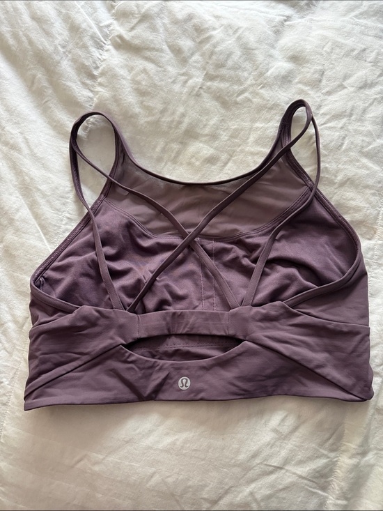 lululemon athletica Other - lululemon athletica Plum Crisscross Strappy Sports Bra